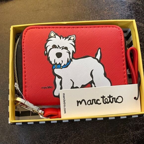 Marc Tetro Zip Wallet - Picture 1 of 7
